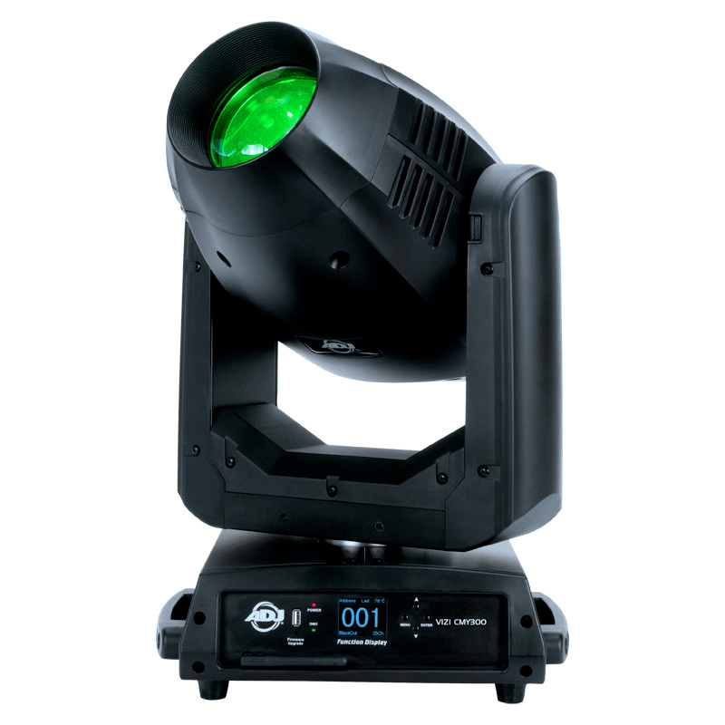 ADJ Vizi CMY300 Cabeza móvil híbrida, SPOT, BEAM y WASH (filtro frost) de 300W